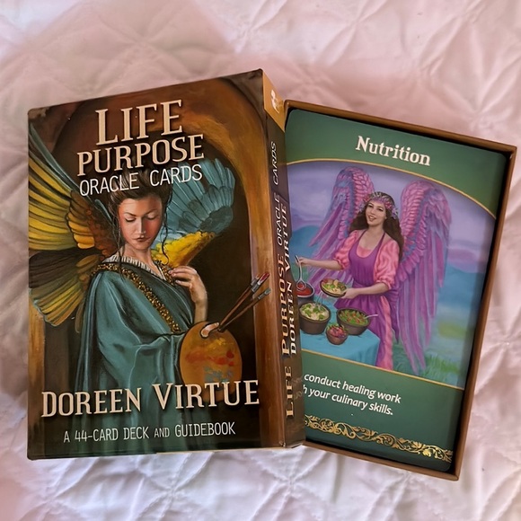 Life Purpose Oracle Cards Doreen Virtue - Picture 1 of 4